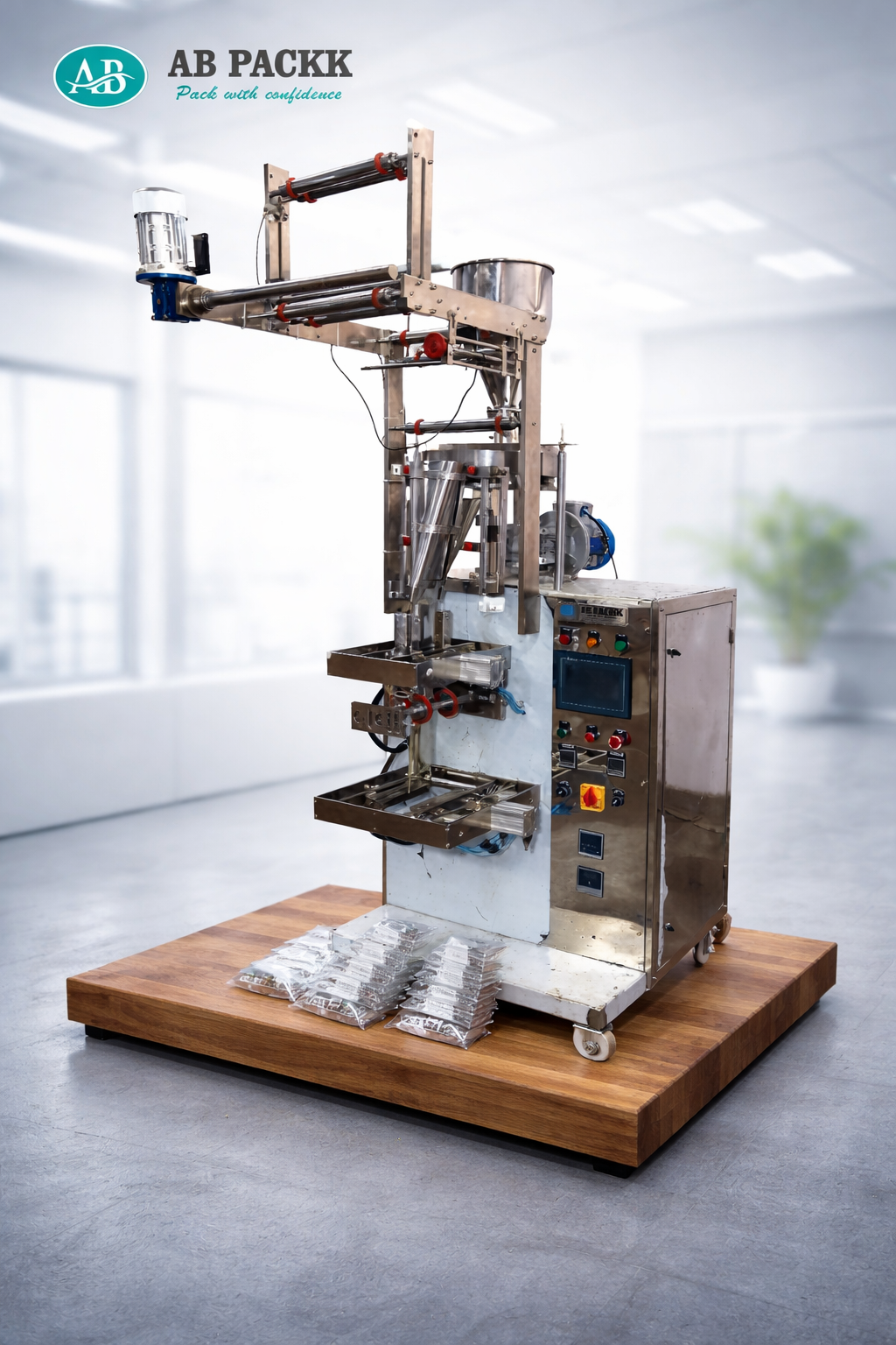 Pneumatic Pouch Packaging Packaging Machine
