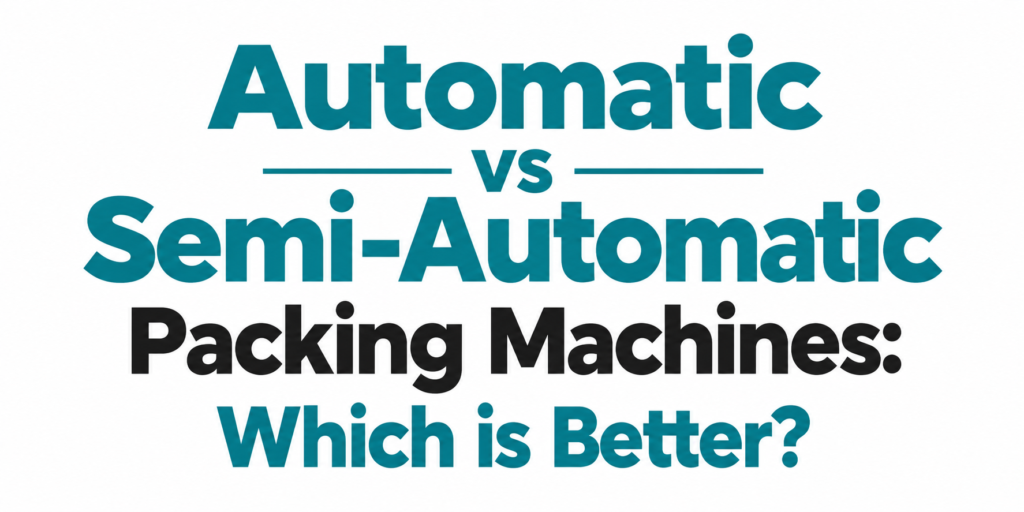 Automatic vs Semi-Automatic Packing Machines
